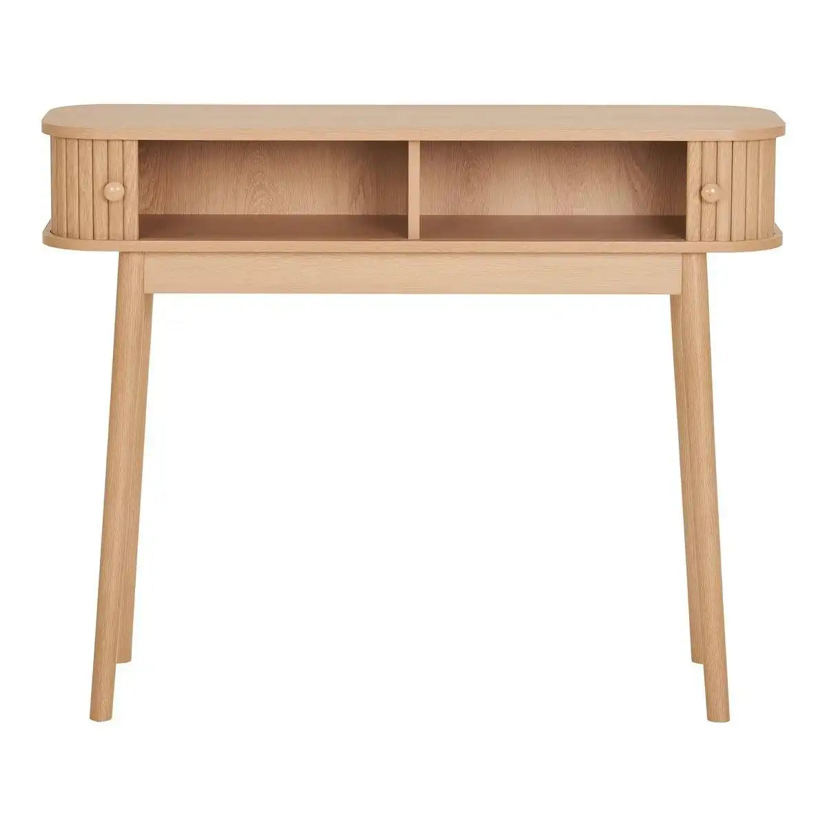 Nikko Konsolentisch – Natur, MDF/Kiefer, 100 x 30 x 80,5 cm - HomeDesign Knaus
