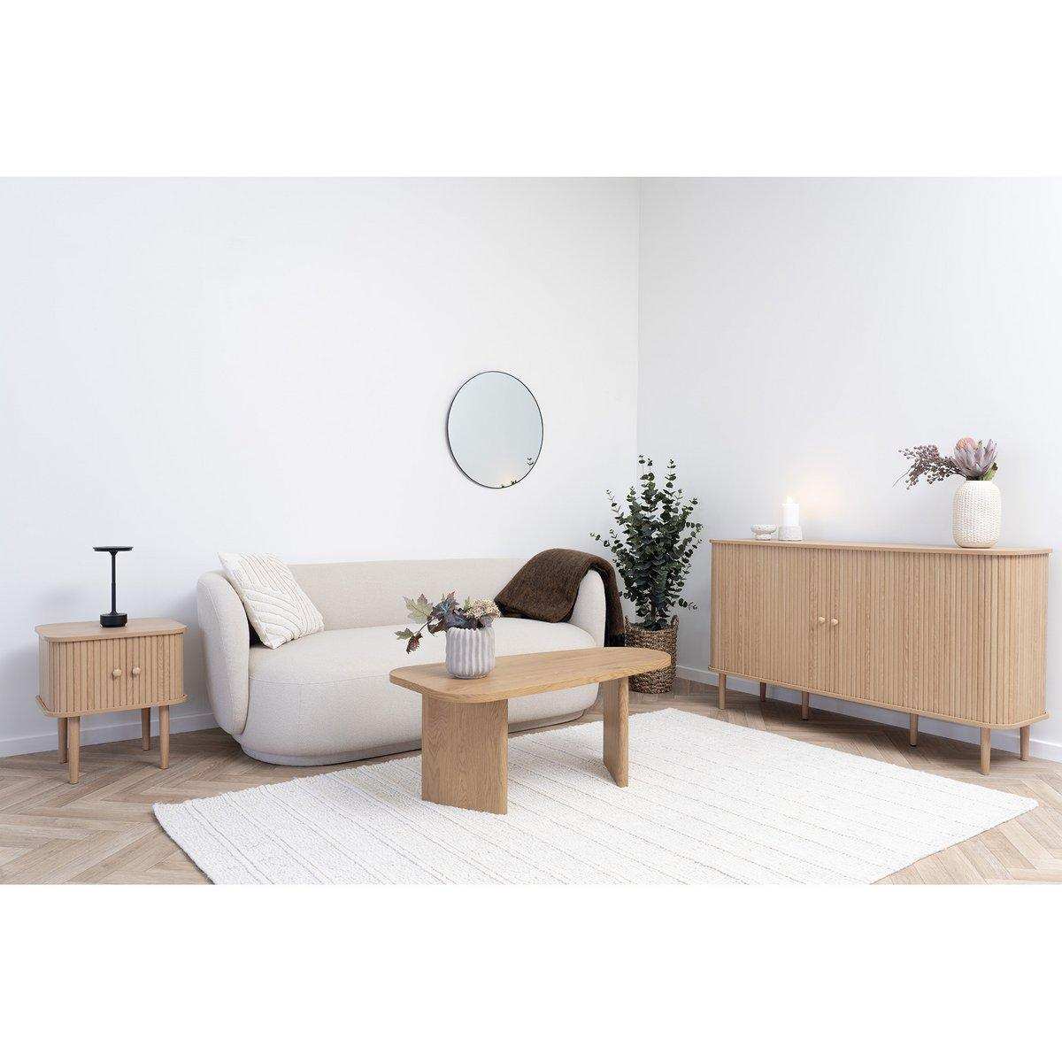 Nikko Sideboard – Natur, MDF/Kiefer, 140 x 40 x 79 cm - HomeDesign Knaus