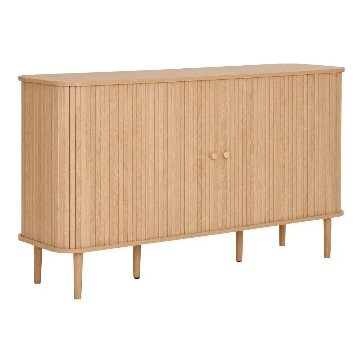 Nikko Sideboard – Natur, MDF/Kiefer, 140 x 40 x 79 cm - HomeDesign Knaus