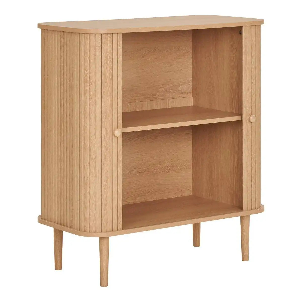 Nikko Sideboard – Natur, MDF/Kiefer, 80 x 40 x 87 cm - HomeDesign Knaus