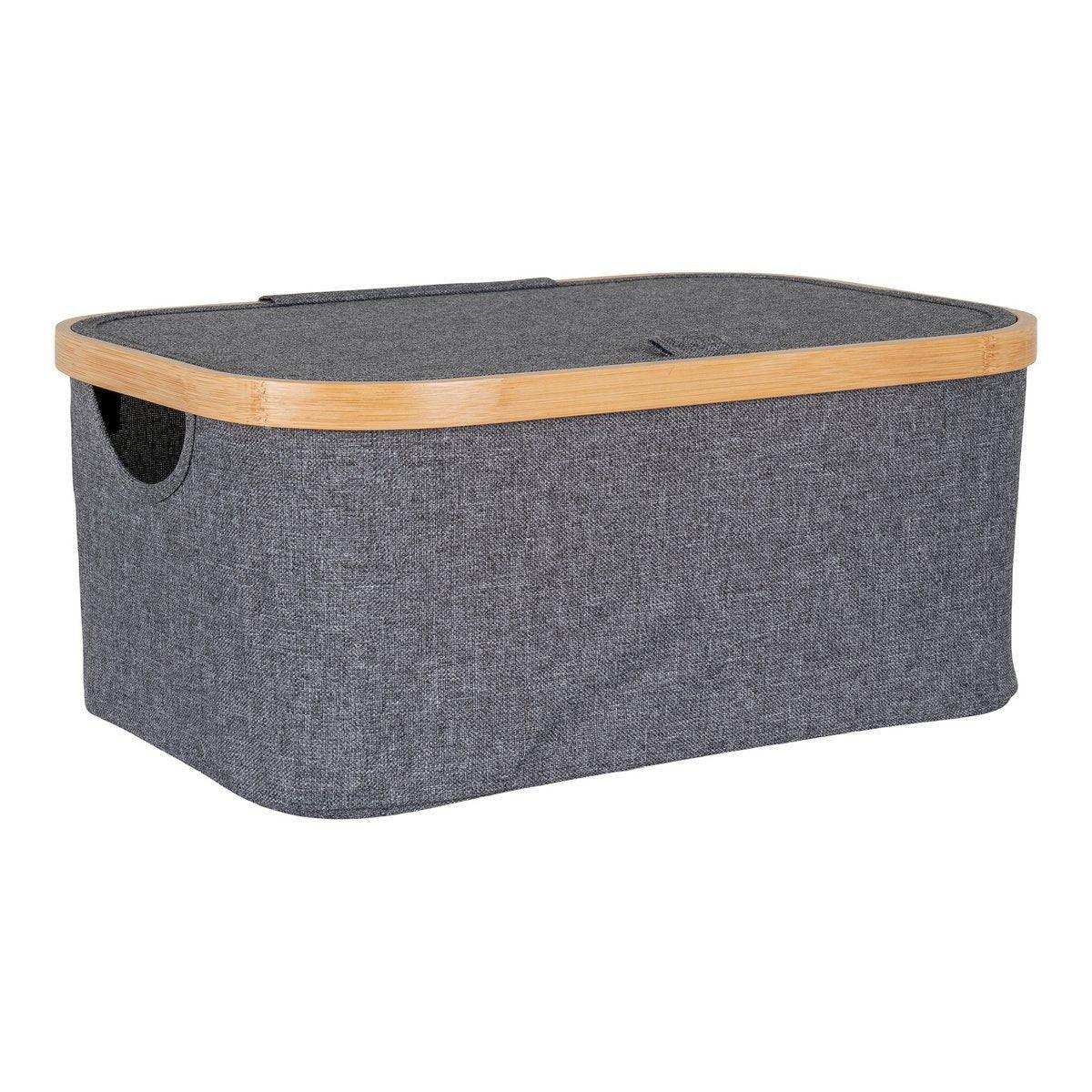 Noto Korb - Dunkelgrau - HomeDesign Knaus
