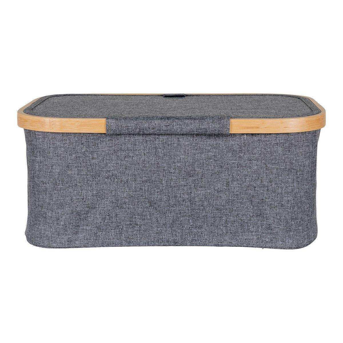 Noto Korb - Dunkelgrau - HomeDesign Knaus