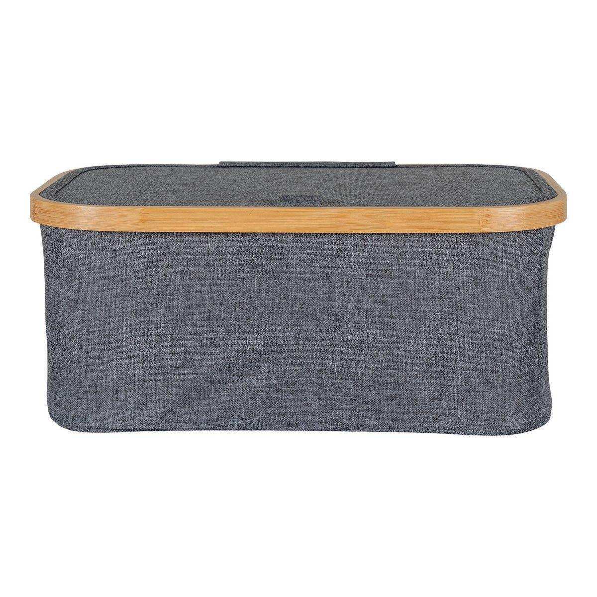 Noto Korb - Dunkelgrau - HomeDesign Knaus