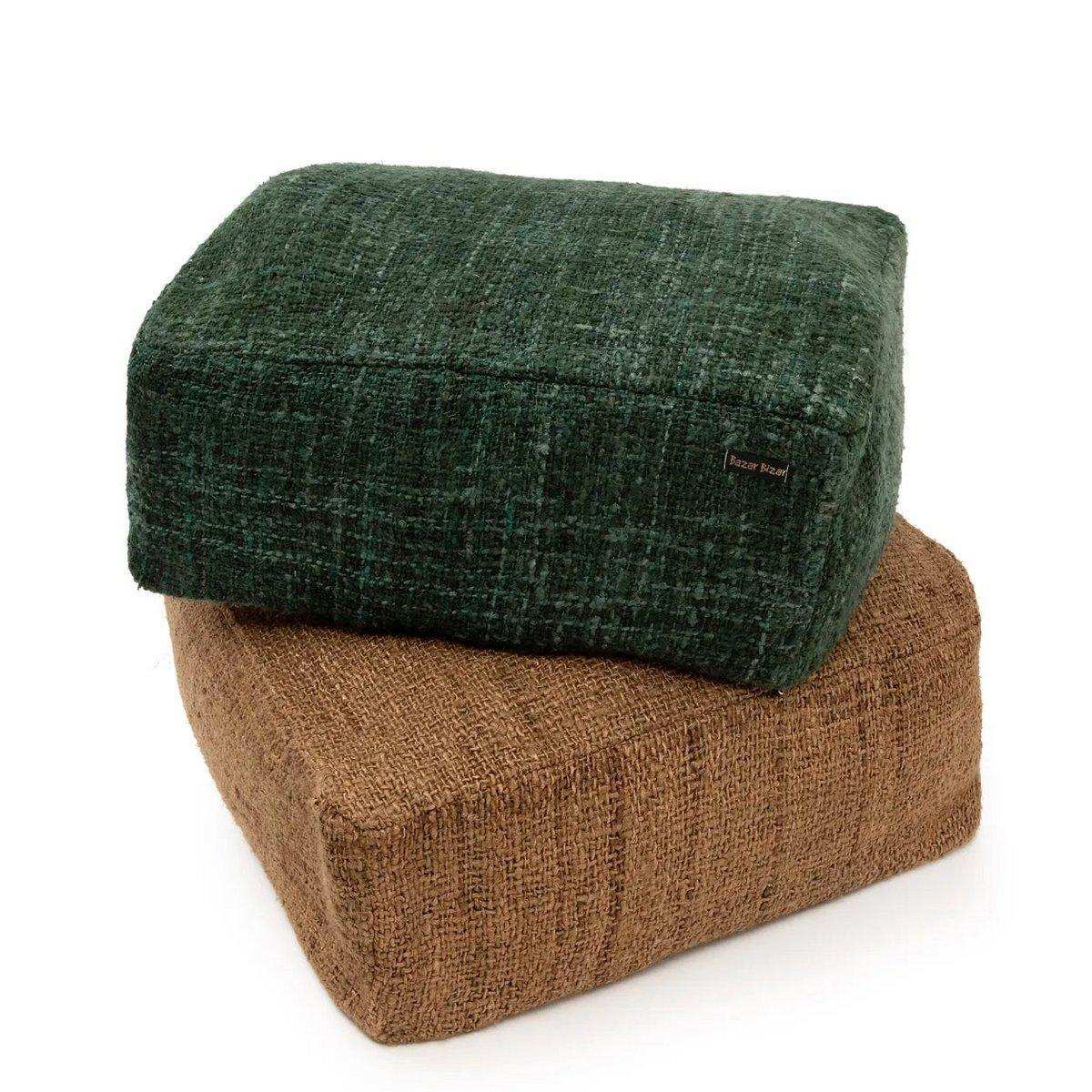 Oh My Gee Pouffe Dunkelgrün Sitzpouf 60 cm - HomeDesign Knaus