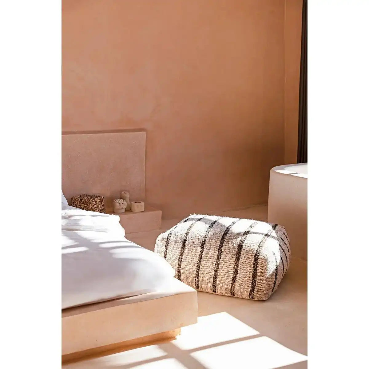 Oh My Gee Pouffe gestreift Sitzpouf 60 cm - HomeDesign Knaus