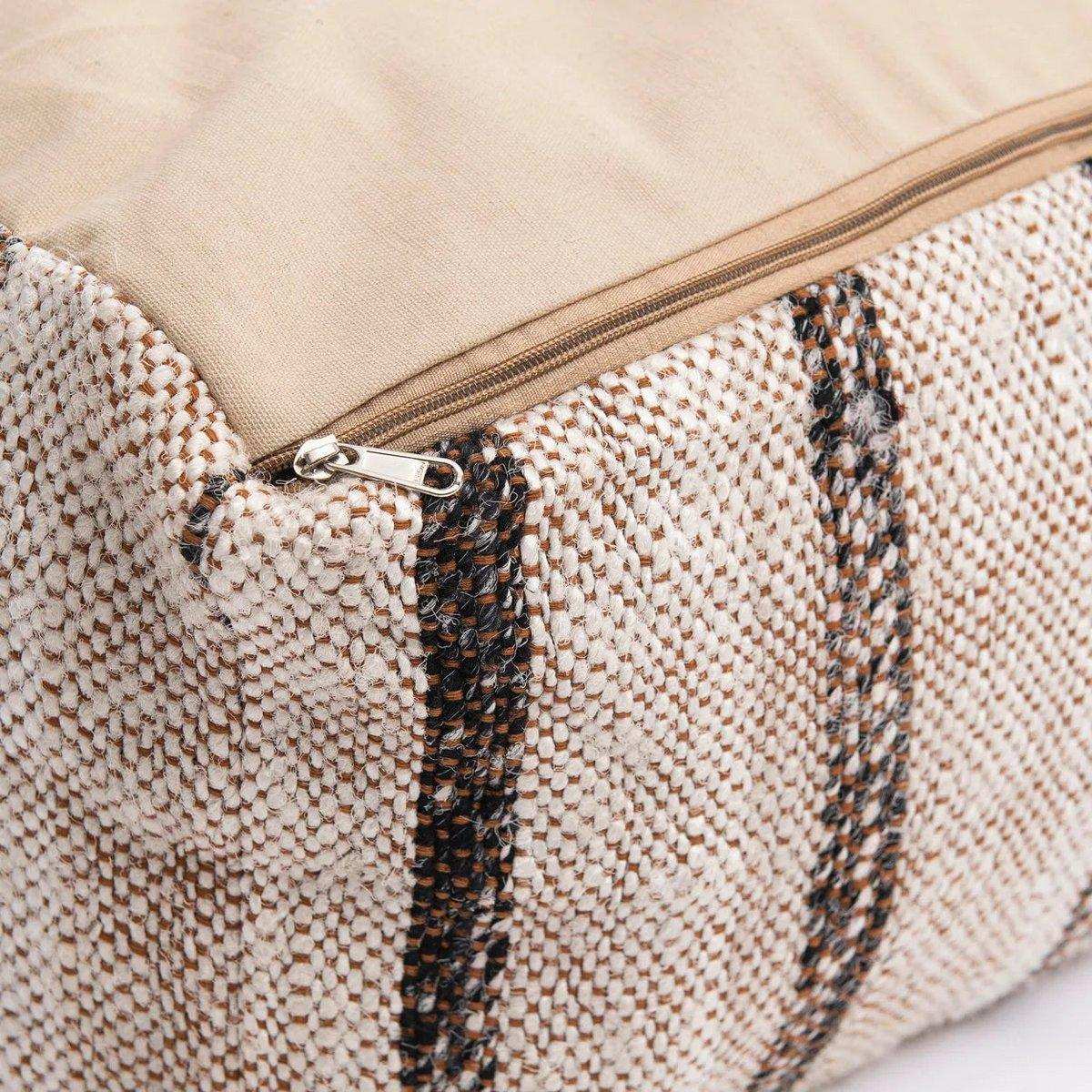 Oh My Gee Pouffe gestreift Sitzpouf 60 cm - HomeDesign Knaus