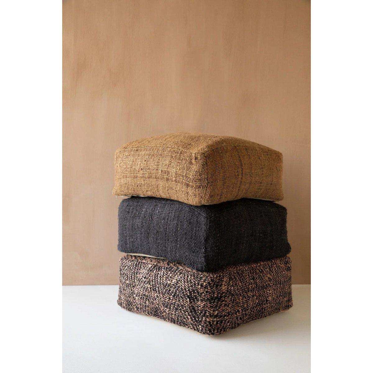 Oh My Gee Pouffe Schwarz Sitzpouf 60 cm - HomeDesign Knaus