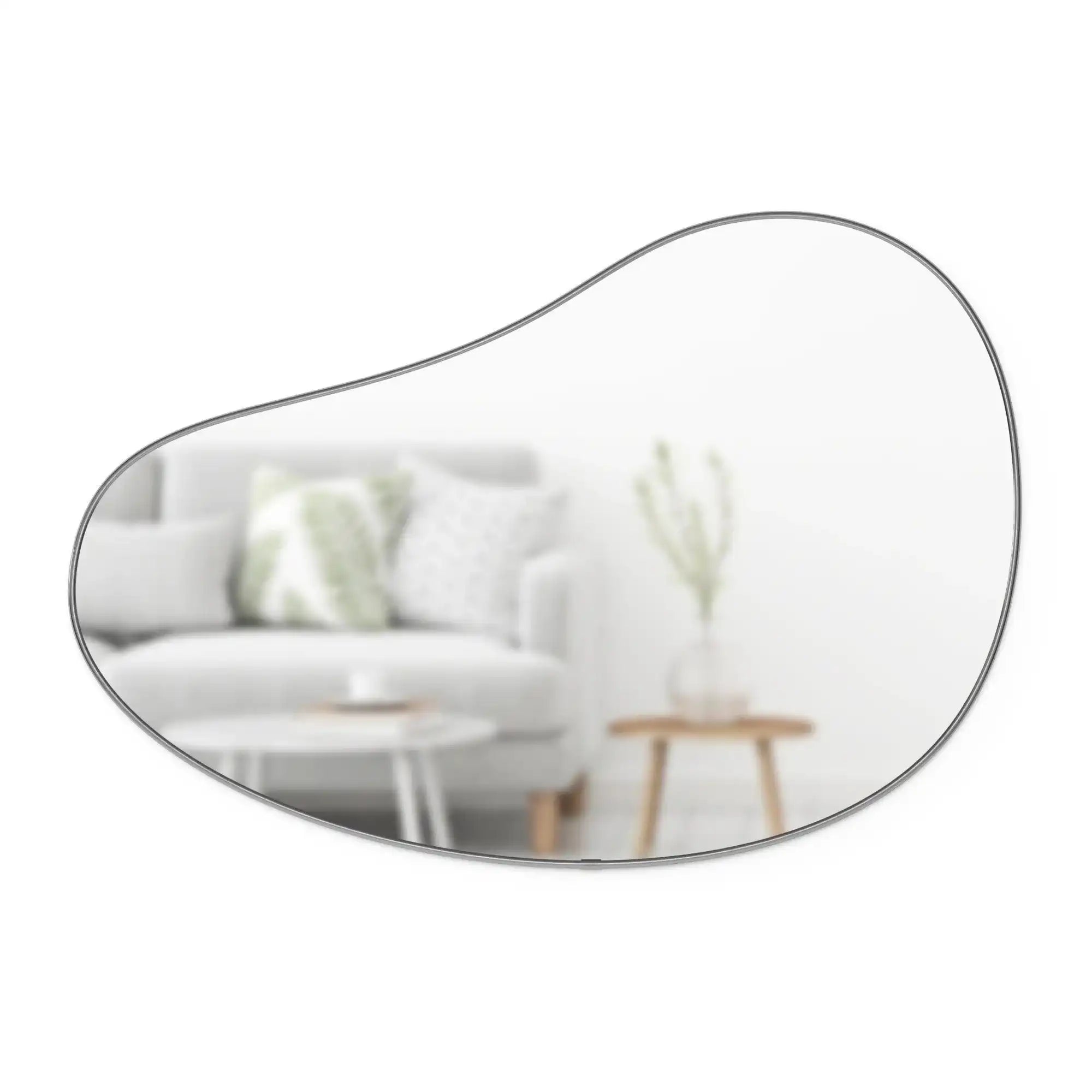 Organischer Wandspiegel Runde Formen Metallrahmen - HomeDesign Knaus