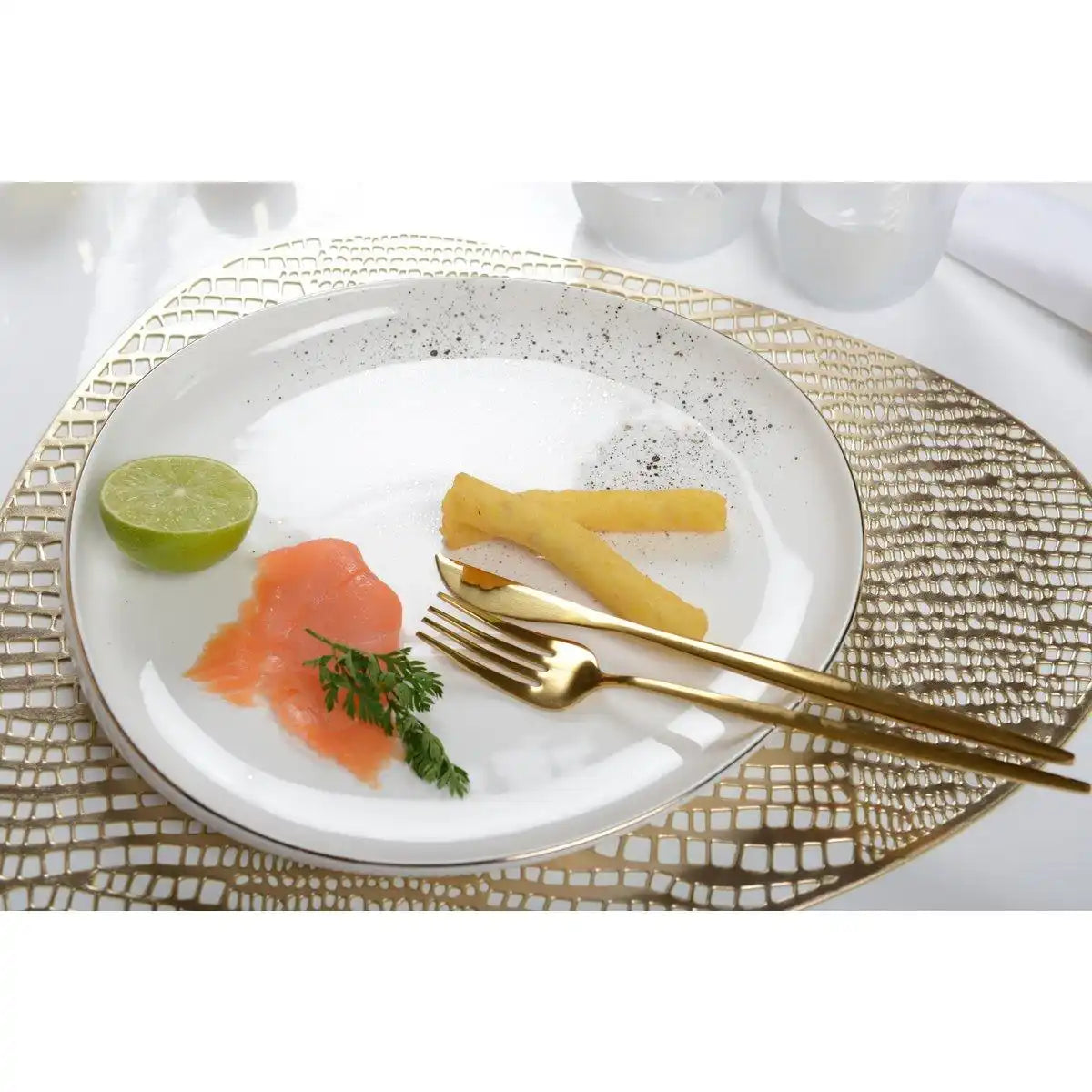 OVAL DESSERT TELLER BLANCH FLASH ODER - HomeDesign Knaus
