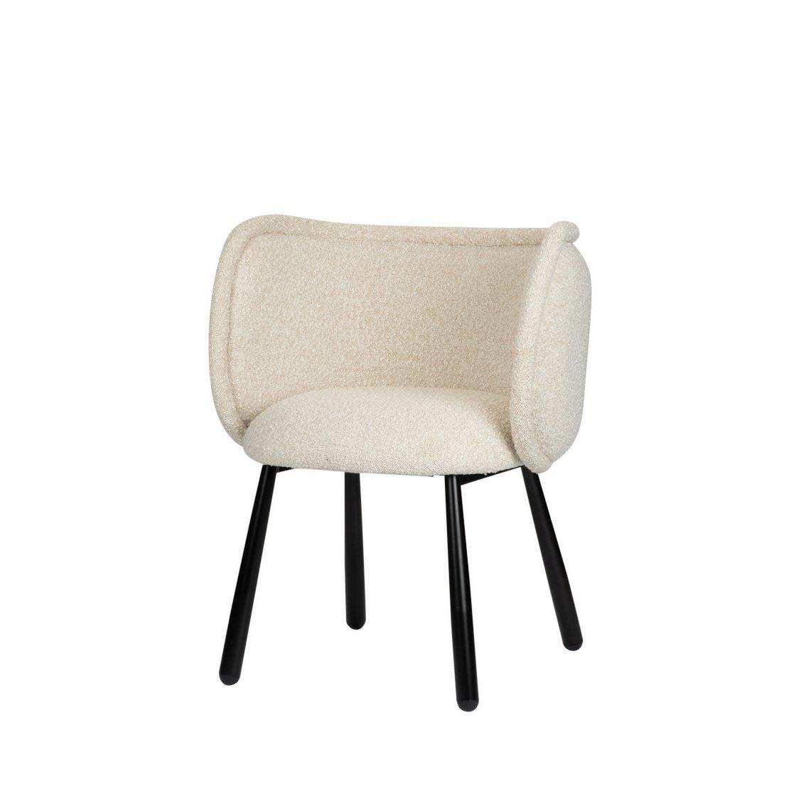 Panda-Sessel, weiße Perle - HomeDesign Knaus