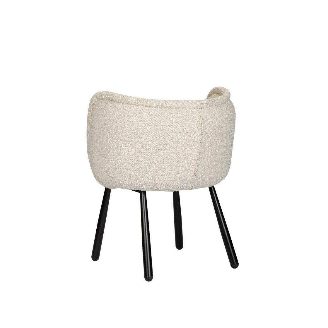 Panda-Sessel, weiße Perle - HomeDesign Knaus
