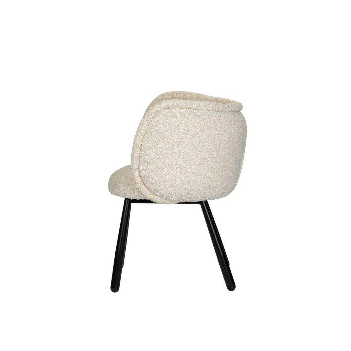 Panda-Sessel, weiße Perle - HomeDesign Knaus