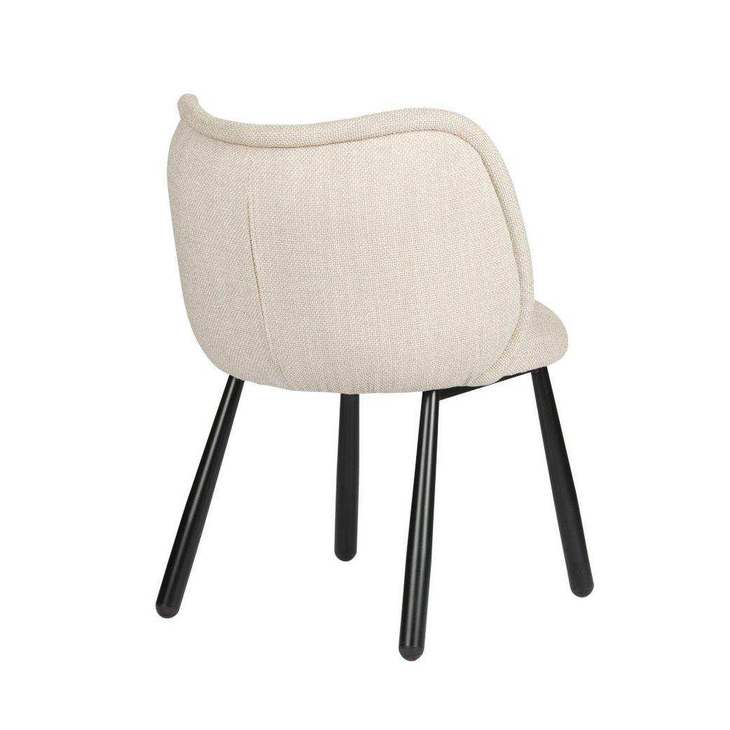 Panda Stuhl Beige (2er-Set) - HomeDesign Knaus