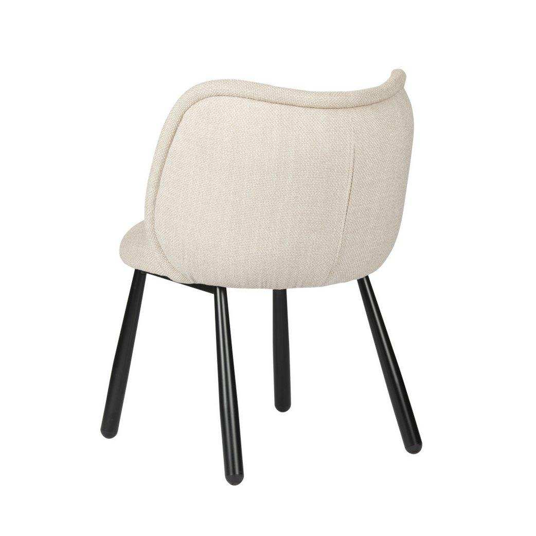 Panda Stuhl Beige (2er-Set) - HomeDesign Knaus