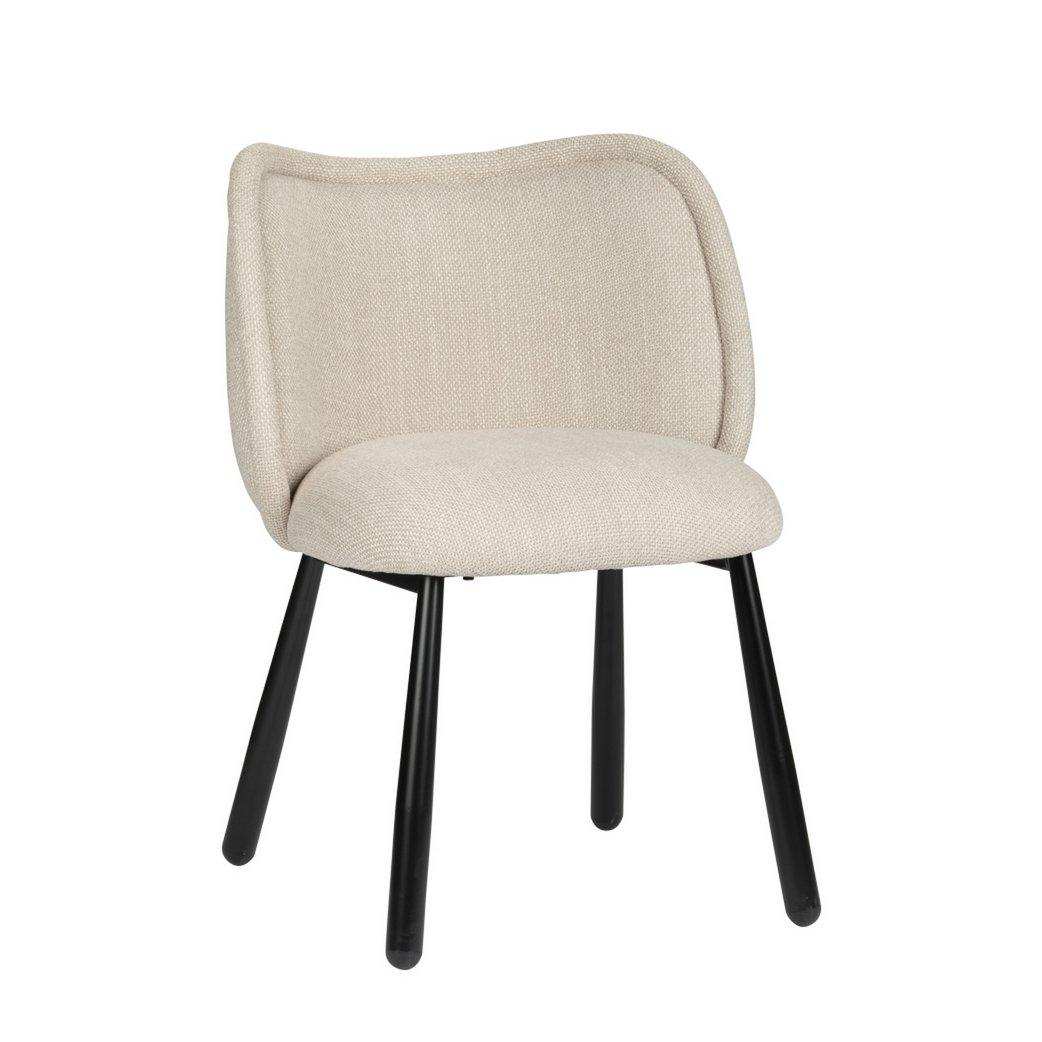 Panda Stuhl Beige (2er-Set) - HomeDesign Knaus