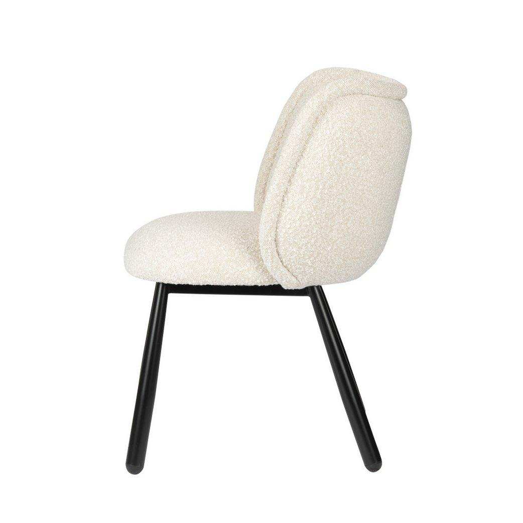 Panda Stuhl White Pearl (2er-Set) - HomeDesign Knaus