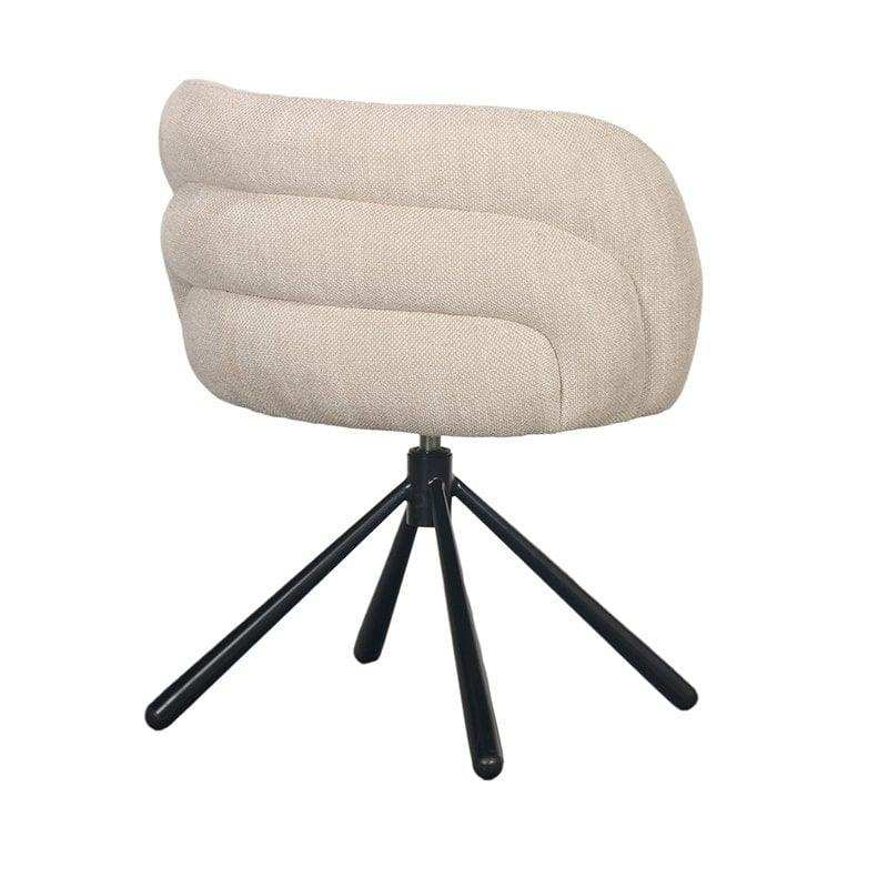 Pebble Drehstuhl Beige - HomeDesign Knaus