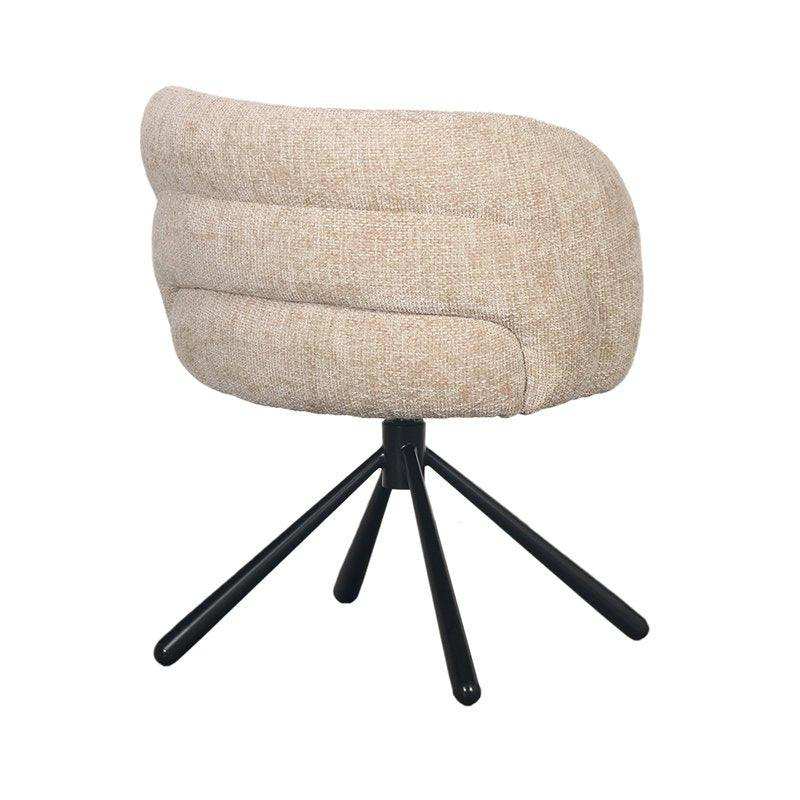 Pebble Drehstuhl Latte - HomeDesign Knaus