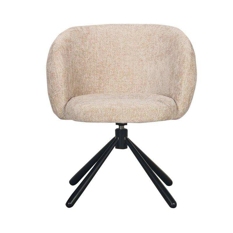 Pebble Drehstuhl Latte - HomeDesign Knaus