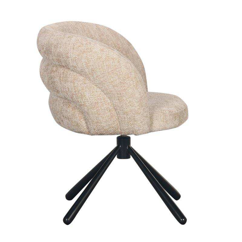 Pebble Drehstuhl Latte - HomeDesign Knaus
