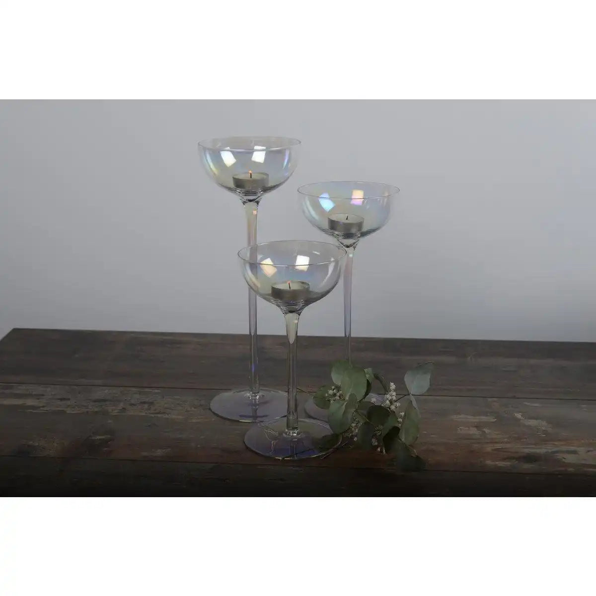 Perlmuttkerzenhalter - 3er-Set - HomeDesign Knaus