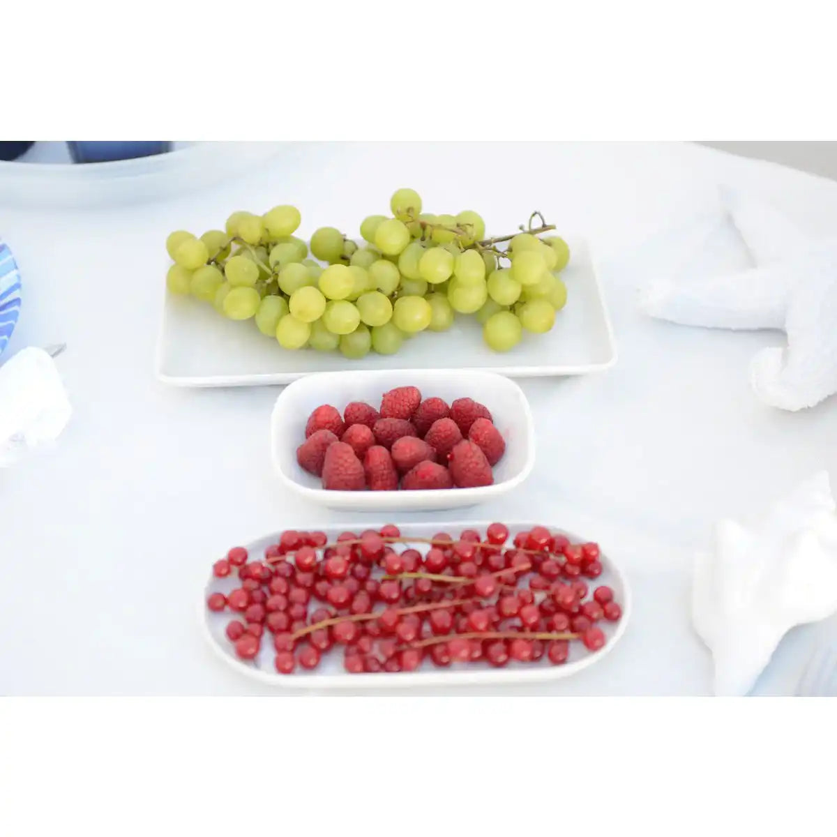 Plat Ovale Blanc 22 cm - HomeDesign Knaus