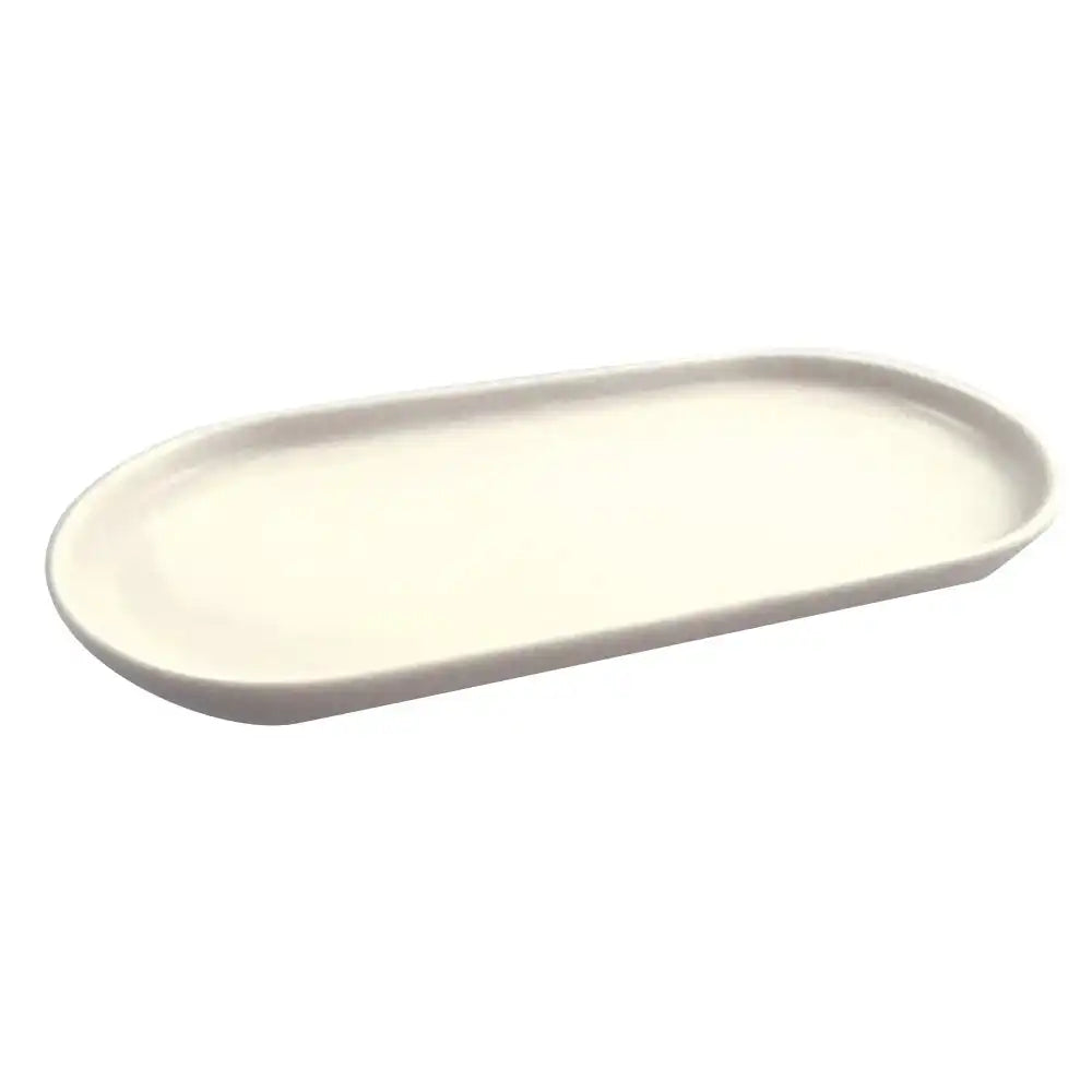 Plat Ovale Blanc 22 cm - HomeDesign Knaus