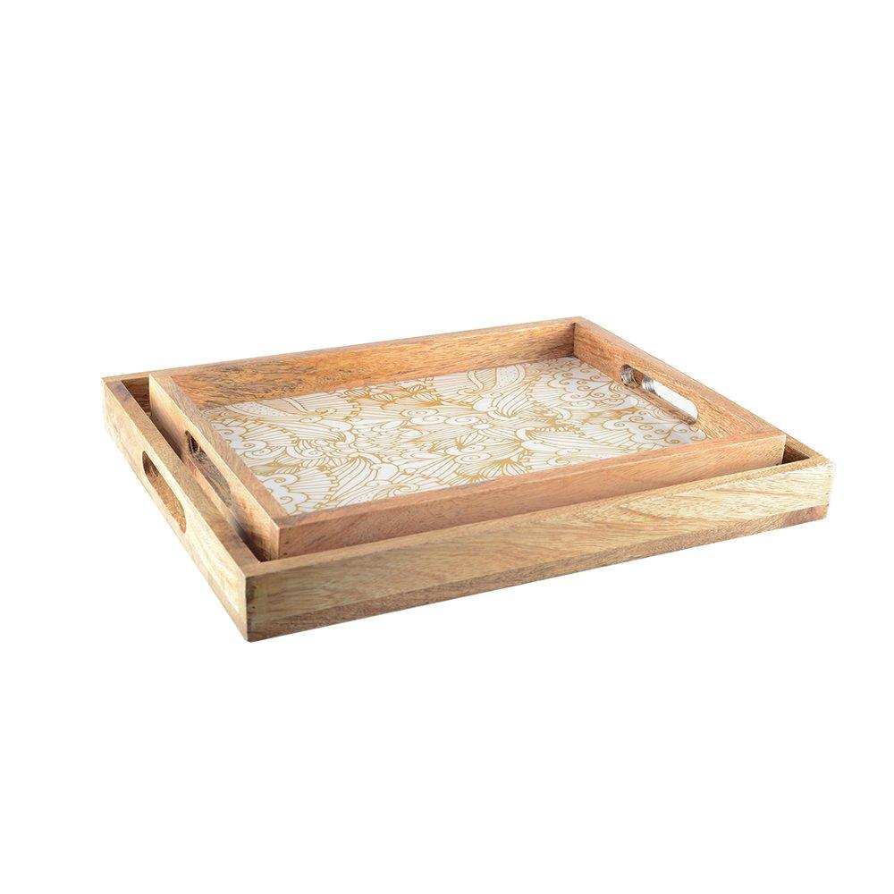 PM-GM RECHTECKIGE, ABSTRAKTE TABLETTS – 2ER-SET - HomeDesign Knaus