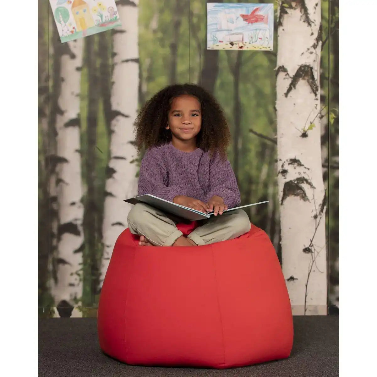 Poire-Baumwolle - orange - HomeDesign Knaus