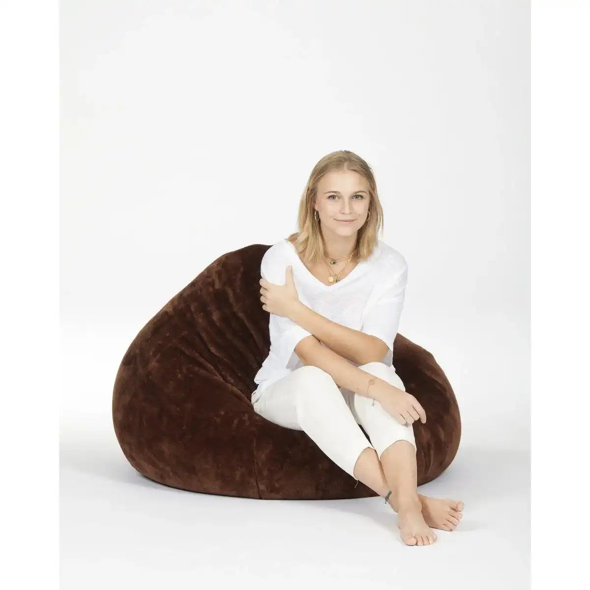 POIRE FOURRURE DUNKELBRAUN - HomeDesign Knaus