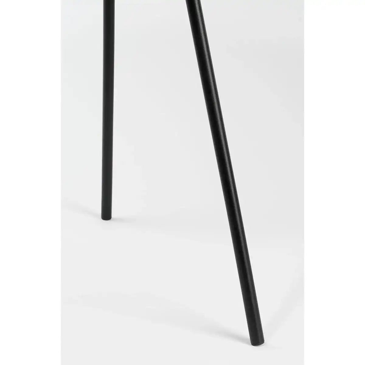 Pontus Beistelltisch – 2er-Set – H45 x Ø55 cm – Metall – Schwarz - HomeDesign Knaus