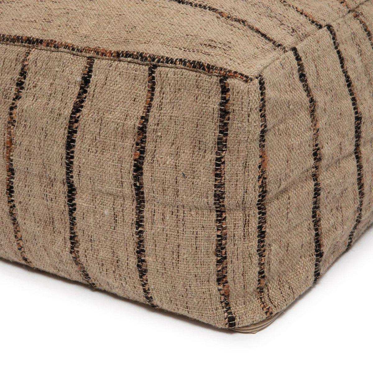 Pouf Sitzhocker Relax Baumwolle handgefertigt - HomeDesign Knaus