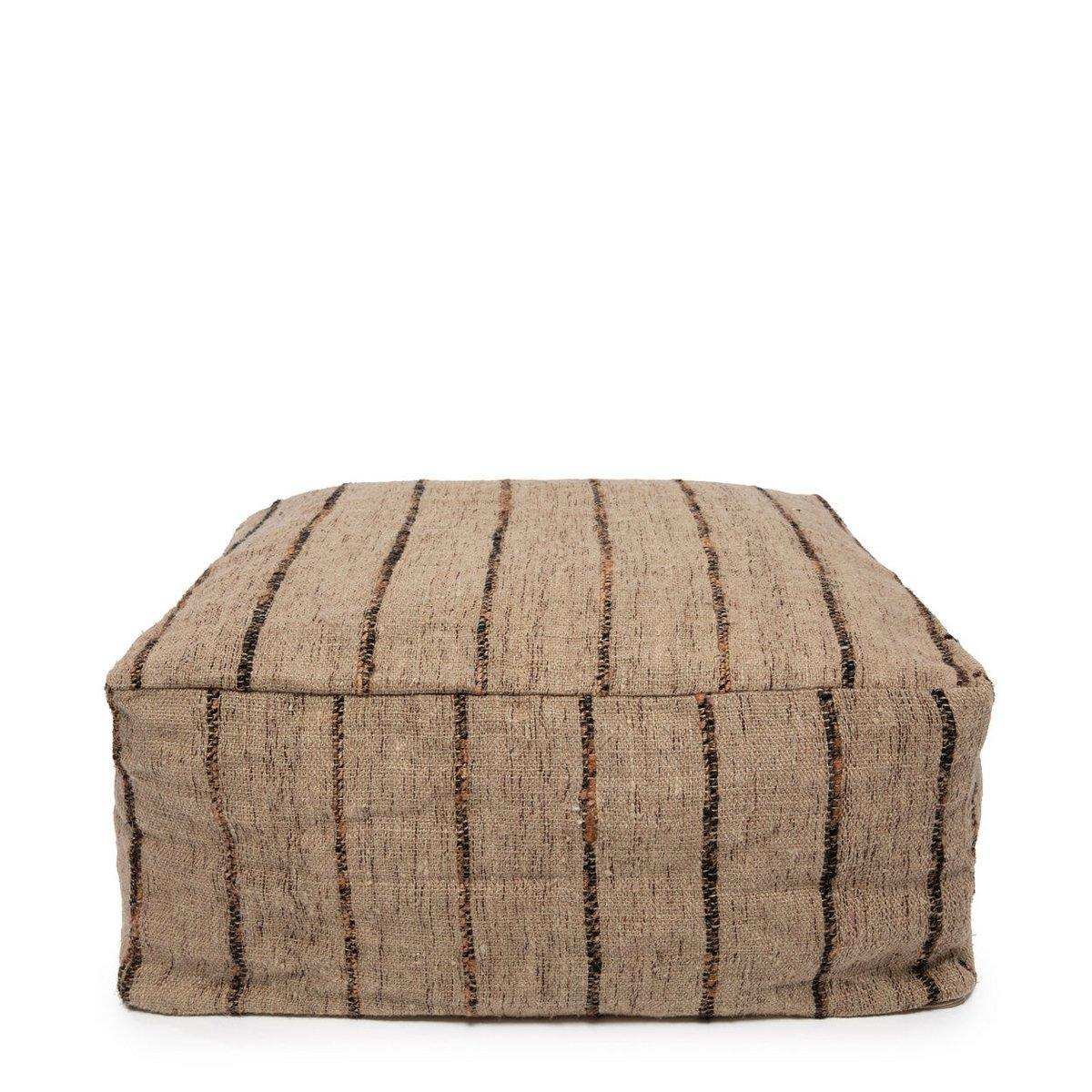 Pouf Sitzhocker Relax Baumwolle handgefertigt - HomeDesign Knaus