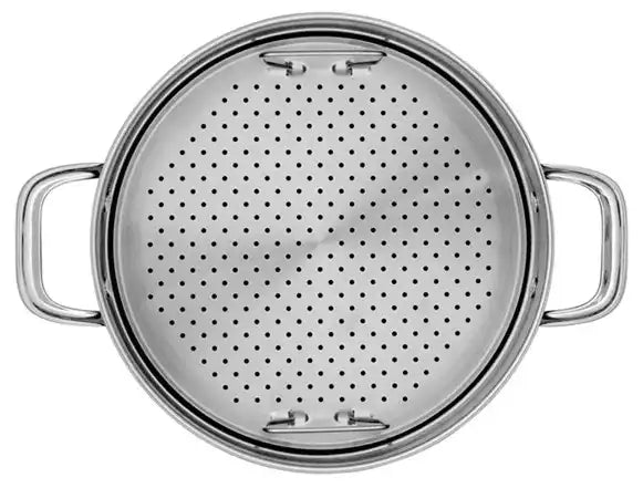 Premium Dampfeinsatz Herausnehmbar TechnIQ Spülmaschinenfest 26 cm - HomeDesign Knaus
