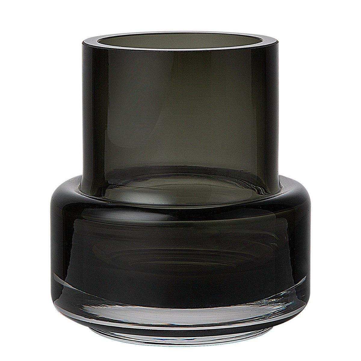 Premium Glasvase im Retro-Stil Handgefertigt 9mm Glas - HomeDesign Knaus