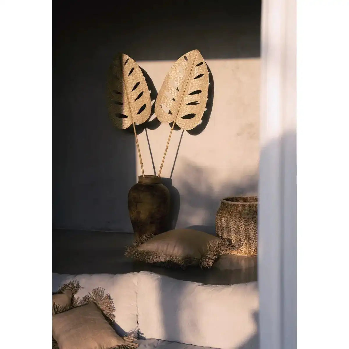 Rattan Luziru-Korb Natur Aufbewahrungskorb 36 cm - HomeDesign Knaus