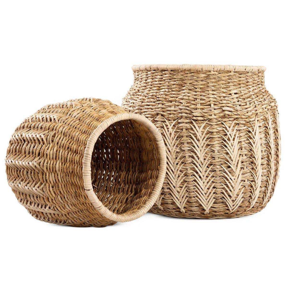 Rattan Luziru-Korb Natur Aufbewahrungskorb 36 cm - HomeDesign Knaus