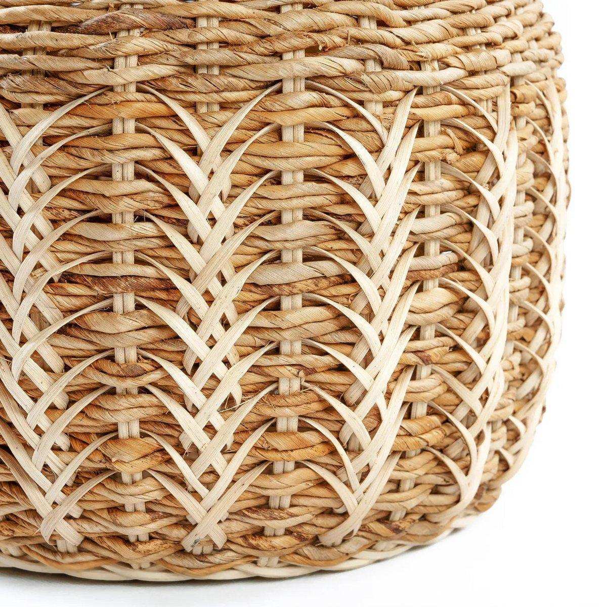 Rattan Luziru-Korb Natur Aufbewahrungskorb 52 cm - HomeDesign Knaus