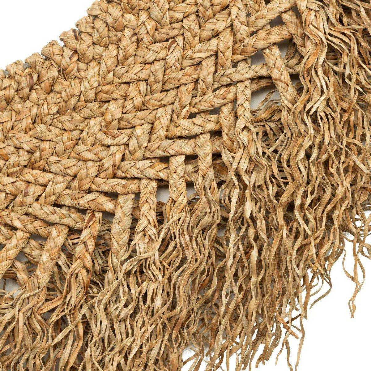 Rattan Wandspiegel Spiegel des frühen Montags Natürlich 75 cm - HomeDesign Knaus
