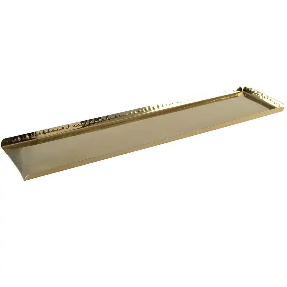 Rechteck -Tablett Martele Dore 50x11.5x1.25 cm - HomeDesign Knaus