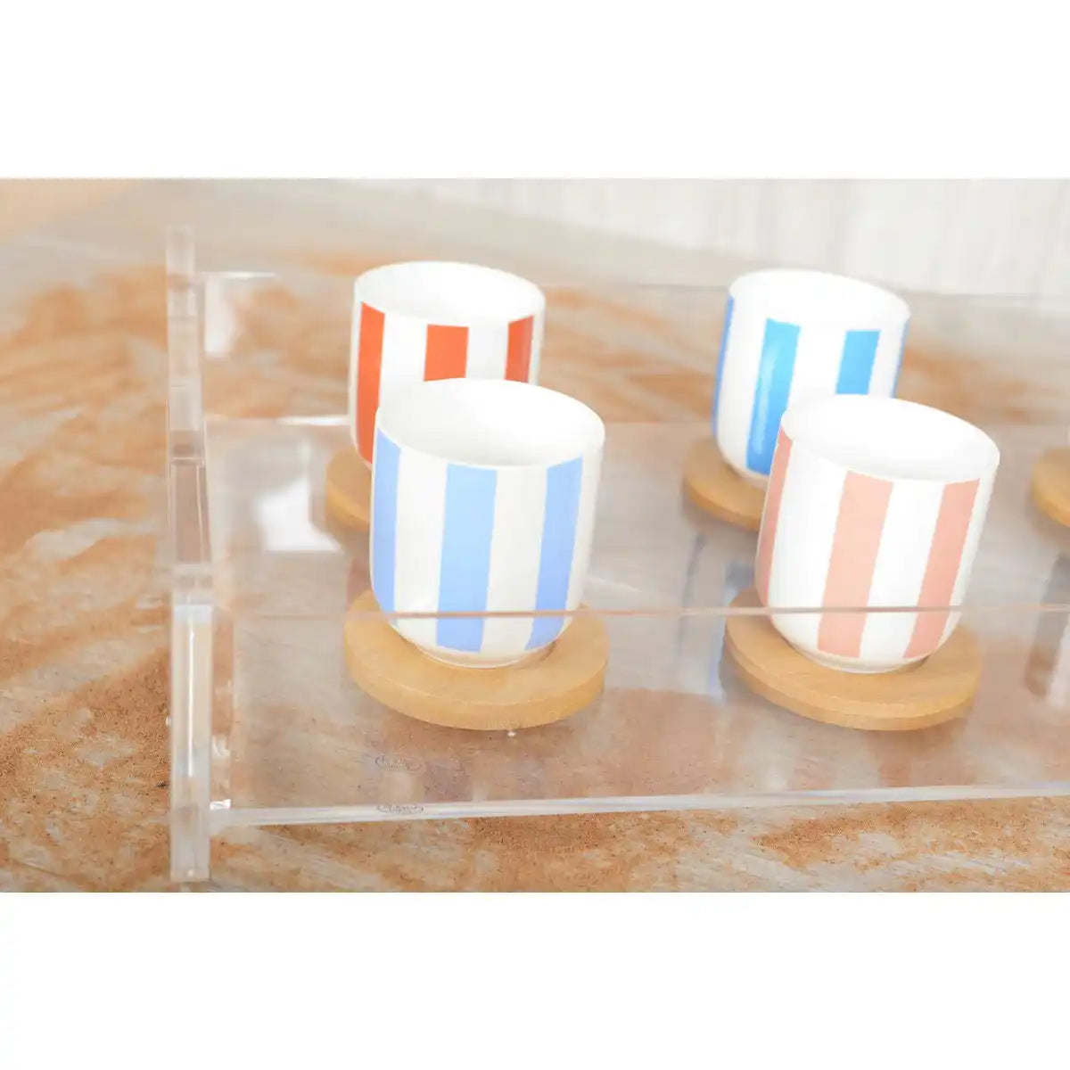Rechteckige Acrylschale 39,5x25,3 cm - HomeDesign Knaus
