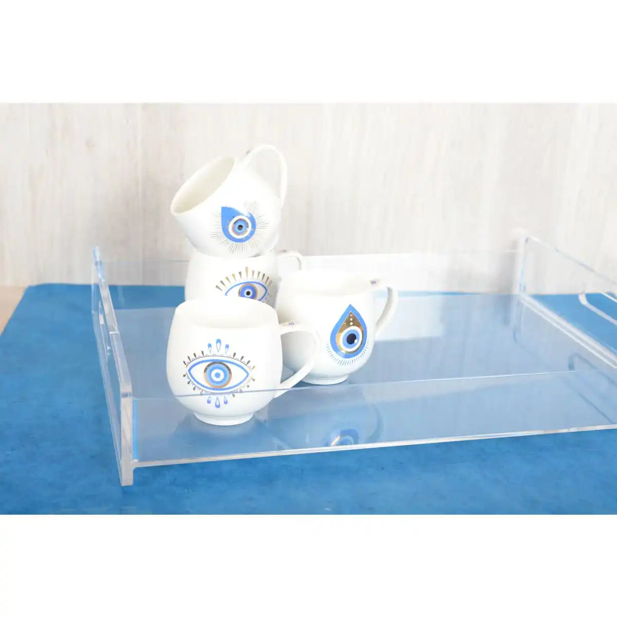 Rechteckige Acrylschale 49,5x35,3 cm - HomeDesign Knaus