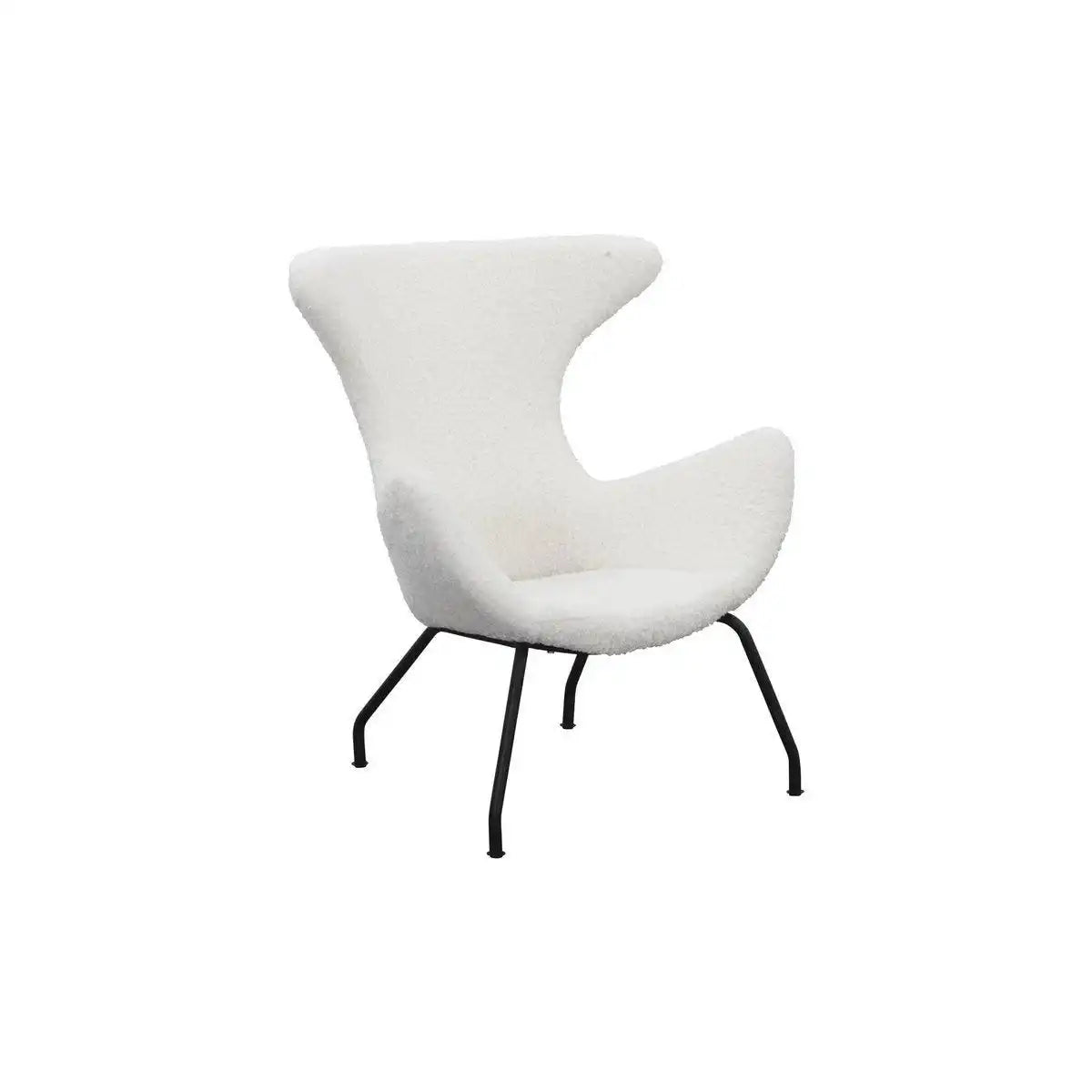 Relaxsessel Teddyfell weiß - HomeDesign Knaus