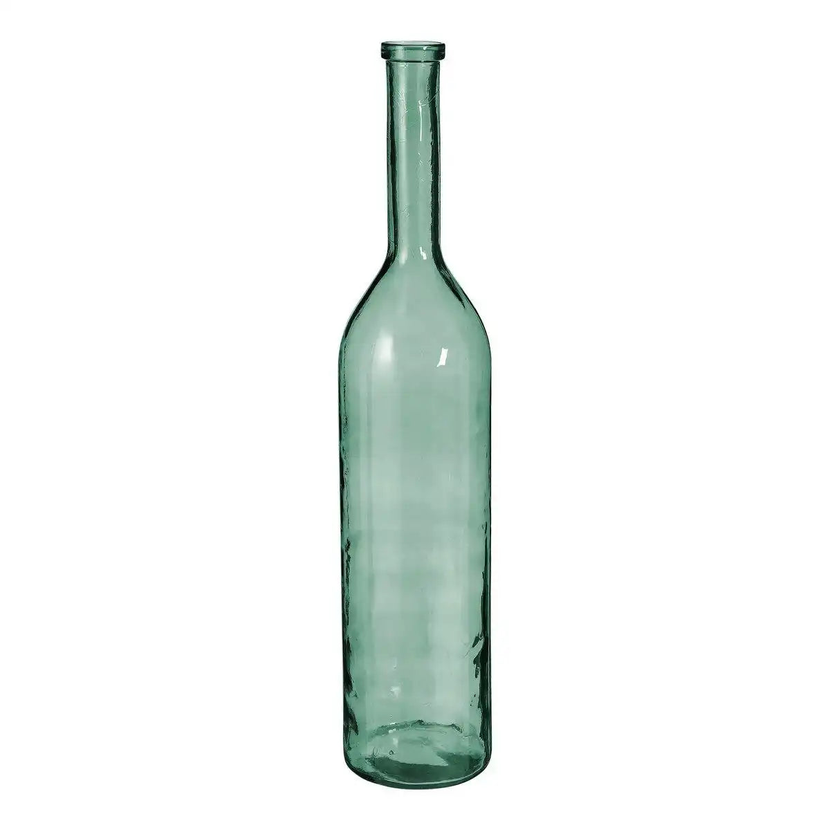 Rioja Flaschenvase - H100 x Ø21 cm - Recyceltes Glas - Grün - HomeDesign Knaus