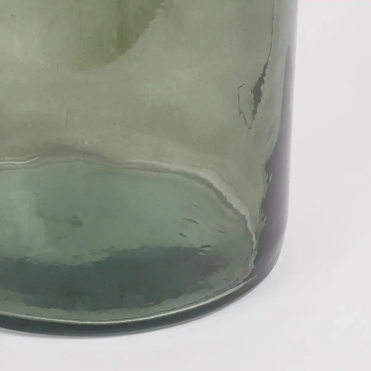 Rioja-Flaschenvase – H75 x Ø18 cm – recyceltes Glas – Grün - HomeDesign Knaus