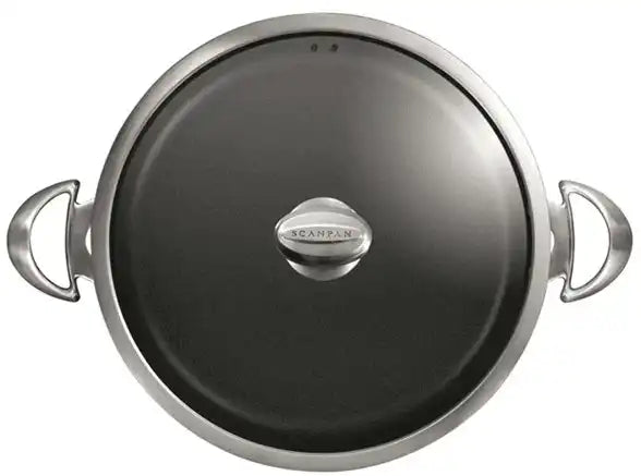 Robuste Chefpfanne mit Deckel alle Herdarten Handgegossen Pro IQ 32 cm - HomeDesign Knaus