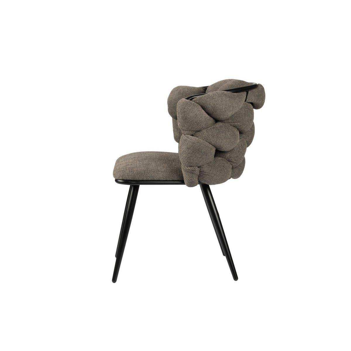 Rockstuhl Taupe (2er-Set) - HomeDesign Knaus