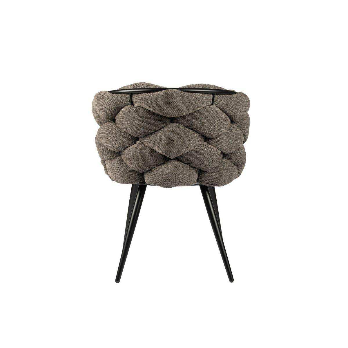 Rockstuhl Taupe (2er-Set) - HomeDesign Knaus
