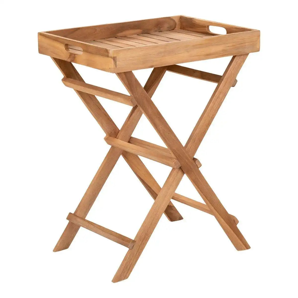 Ronda Tabletttisch aus Teakholz - HomeDesign Knaus