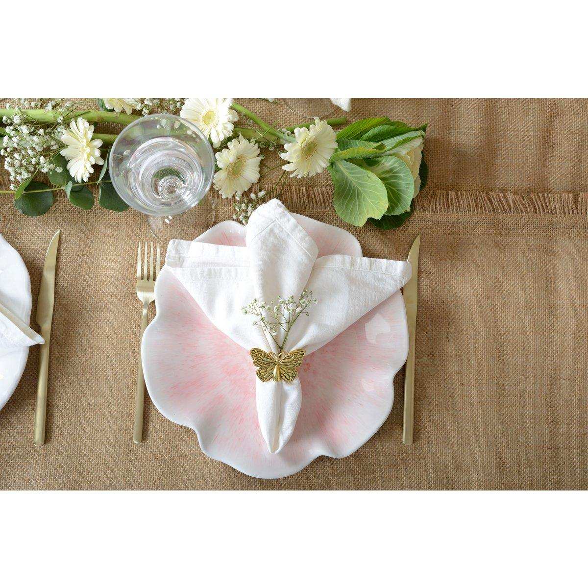 Rosa Dessert in Melamin 23x23x2cm - HomeDesign Knaus